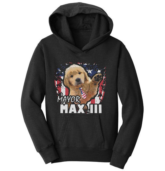 Mayor Max III Waving - Kids' Unisex Hoodie Sweatshirt