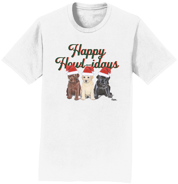 Happy Howlidays - Adult Unisex T-Shirt