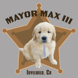 Mayor Max III Badge - Women's V-Neck T-Shirt
