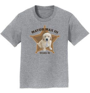 Mayor Max III Badge - Kids' Unisex T-Shirt