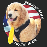 Mayor Max USA Flag Circle - Kids' Unisex T-Shirt