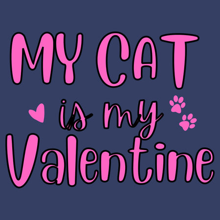 My Cat Valentine - Adult Unisex Crewneck Sweatshirt