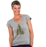 Christmas Tree Labs - Women's V-Neck T-Shirt