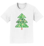 Paw Christmas Tree - Kids' Unisex T-Shirt