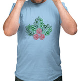 Paw Mistletoe - Adult Unisex T-Shirt