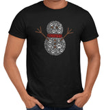 Paw Snowman - Adult Unisex T-Shirt