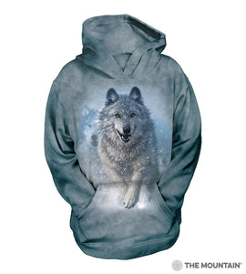 NEW Zoo & Adventure Park - Snow Plow Wolf - Youth Hoodie Sweatshirt - Online Shop
