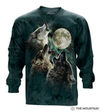 NEW Zoo & Adventure Park - Three Wolf Moon - Long Sleeve T-Shirt - Online Shop