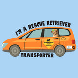 Rescue Retriever Transporter - Adult Unisex T-Shirt