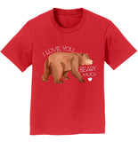  - I Love You Beary Much - Kids' Unisex T-Shirt