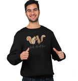 Nuts About You - Adult Unisex Crewneck Sweatshirt