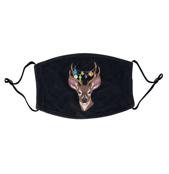 Christmas Buck - Adult Adjustable Face Mask