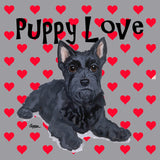 Scottie Puppy Love - Adult Unisex T-Shirt