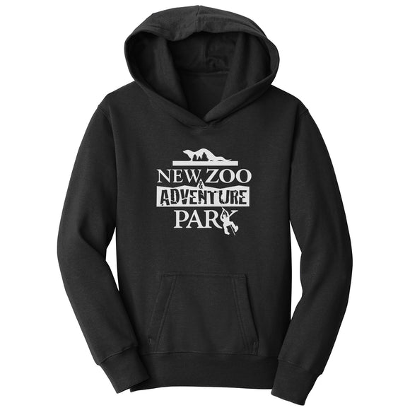 NEW Zoo and Adventure Park Black & White Logo - Kids' Unisex Hoodie Sweatshirt