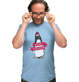 Merry Christmas Penguin - Adult Unisex T-Shirt