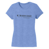 Grey WCLRR Puppy Face Logo - Women's Tri-Blend T-Shirt