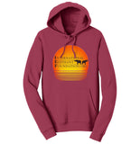 IEF Sunset Logo - Adult Unisex Hoodie Sweatshirt