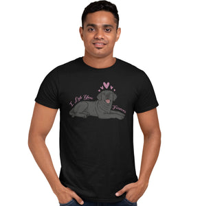 .com - Black Lab You Forever - Adult Unisex T-Shirt