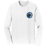 LRC Logo - Left Chest Blue - Adult Unisex Long Sleeve T-Shirt