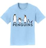 Five Penguins - Kids' Unisex T-Shirt
