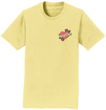 Cat Mom Heart - Pocket - Adult Unisex T-Shirt