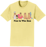 Summer Golden Line Up - Adult Unisex T-Shirt
