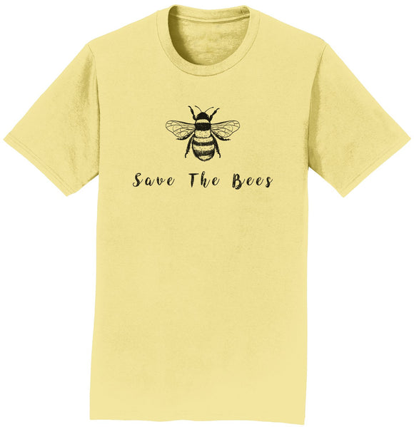 Save the Bees - Adult Unisex T-Shirt