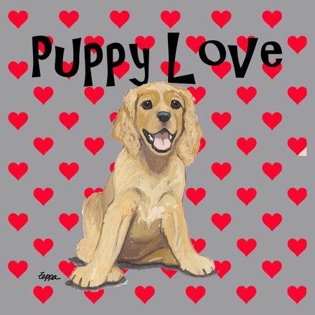 American Cocker Spaniel Puppy Love - Adult Unisex Hoodie Sweatshirt