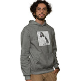 Black and White Springer Love Text - Adult Unisex Hoodie Sweatshirt
