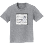 Siberian Husky Love Text - Kids' Unisex T-Shirt