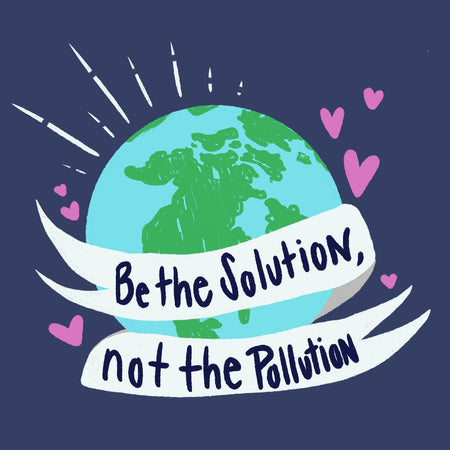 Earth Day - Be The Solution Not The Pollution - Adult Unisex T-Shirt