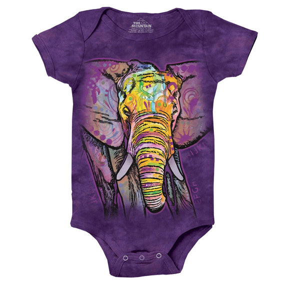 The Mountain - Russo Elephant - Baby Onesie