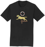 Labrador Dock Dive - Adult Unisex T-Shirt