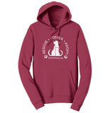Parker Paws Logo Rescue Foster Adopt - Adult Unisex Hoodie Sweatshirt