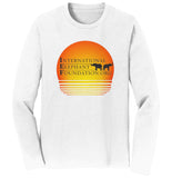 IEF Sunset Logo - Adult Unisex Long Sleeve T-Shirt