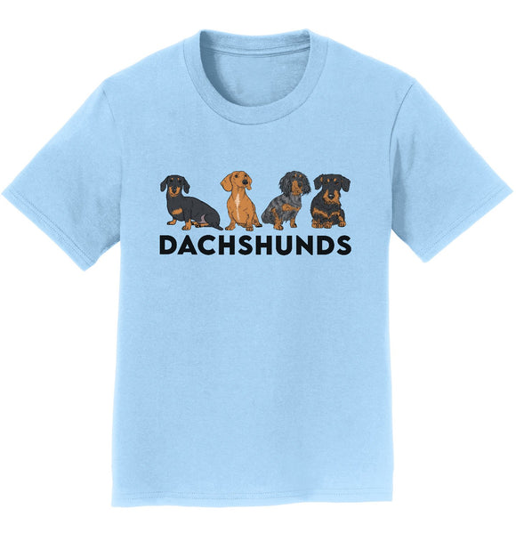 Dachshunds - Kids' Unisex T-Shirt