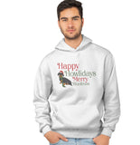 Merry Woofmas Dachshund - Hoodie Sweatshirt