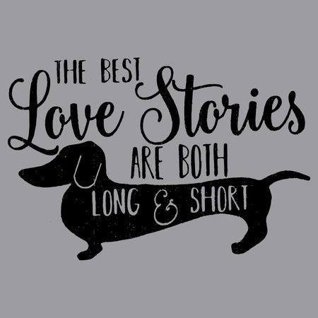 Dachshund Love Stories - Adult Unisex Long Sleeve T-Shirt