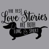 Dachshund Love Stories - Adult Unisex Crewneck Sweatshirt