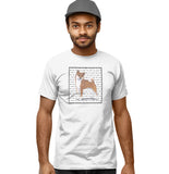 Shiba Inu Love Text - Adult Unisex T-Shirt