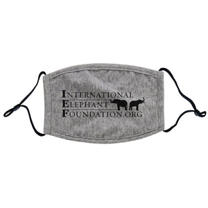 International Elephant Foundation - IEF Logo - Adult Adjustable Face Mask