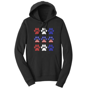 Patriotic Paws - Adult Unisex Hoodie Sweatshirt