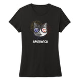 Ameowica - Women's Tri-Blend T-Shirt