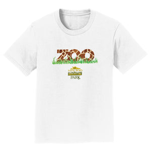 NEW Zoo & Adventure Park - Zoo Giraffe Pattern - Kids' Unisex T-Shirt