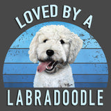 Loved By A Labradoodle - Adult Unisex T-Shirt