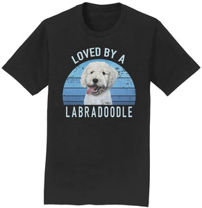 Parker Paws Store - Loved By A Labradoodle - Adult Unisex T-Shirt