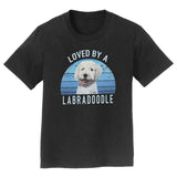 Parker Paws Store - Loved By A Labradoodle - Kids' Unisex T-Shirt