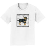 Chihuahua Love Text - Kids' Unisex T-Shirt
