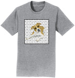 American Pit Bull Love Text  - Adult Unisex T-Shirt