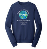 POET Logo - Adult Unisex Crewneck Sweatshirt